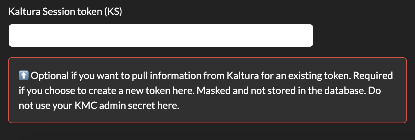 KS entry field